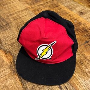 DC Red and Black Kids Cap